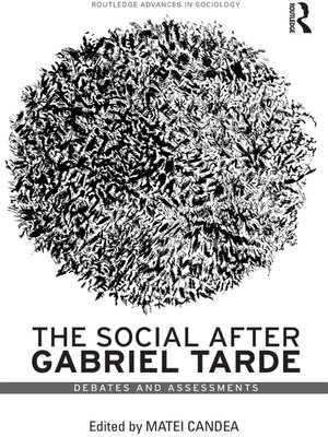 cover image of The Social after Gabriel Tarde